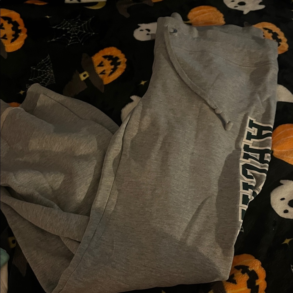 Gray Track Pants